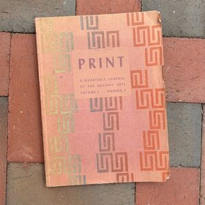1940 Print A Quarterly Journal of the Graphic Arts Printing Press Mainz Diary